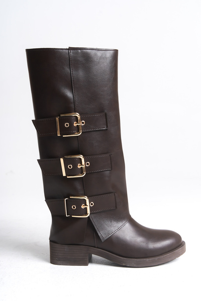 Riccon Γυναικείες μπότες Airuvanne 00128832 Καφέ