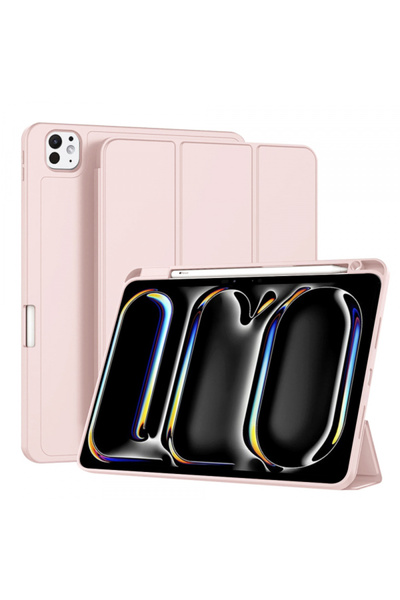 Apple Калъф за iPad Pro 11 (2024), Techsuit, Flex Trifold, Розов