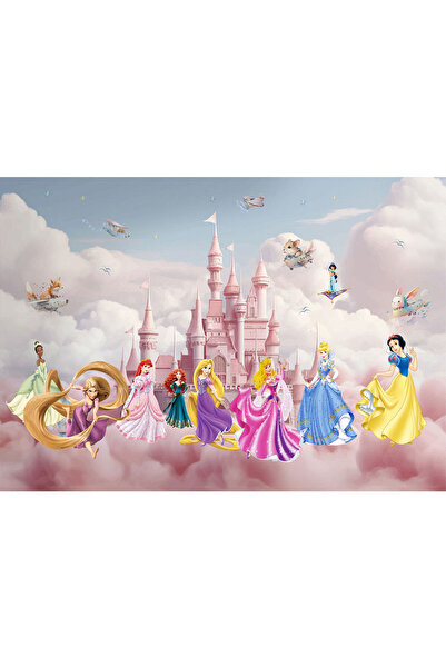 VIODESIGN Fototapet Copii, autoadeziv, Printese Disney , multicolor,80x120 cm CO435