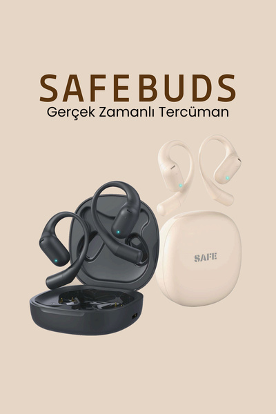 Safe Buds Anlık 100+ Dil Tercüman Özellikli Bluetooth Kulaklık
