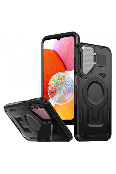 Samsung Θήκη MagSafe για Galaxy A14 A145 / A14 5G A146, Techsuit, CamVault, Μ...