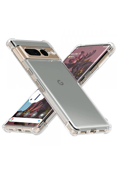 Google Husa pentru Pixel 7 Pro, Techsuit, Shockproof Clear, Transparenta