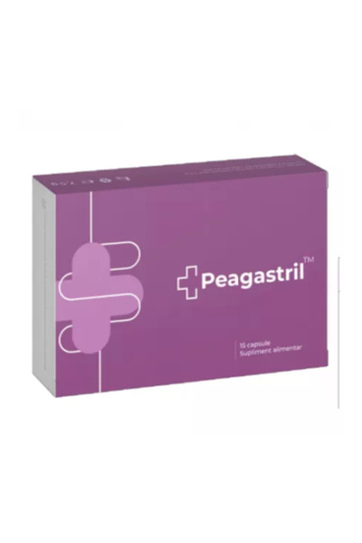 Naturpharma Supliment alimentar Peagastril, 15 capsule