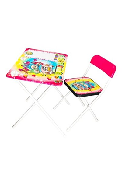 Genel Markalar LABUBU MASA SANDALYE SETİ DERS ÇALIŞMA MASASI ÇOCUKLAR İÇİN LA...