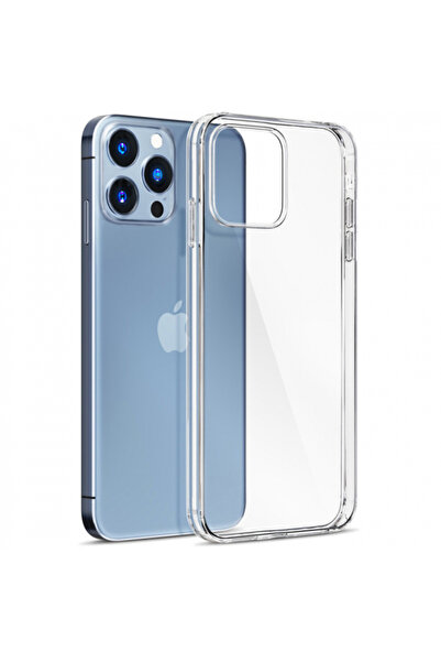Apple Калъф за iPhone 14 Pro Max, 3MK, Прозрачен, Сребрист