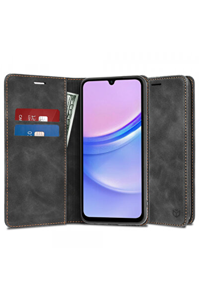 Samsung Husa pentru Galaxy A15 5G A156 / A15 A155, Techsuit, Confy, Neagra