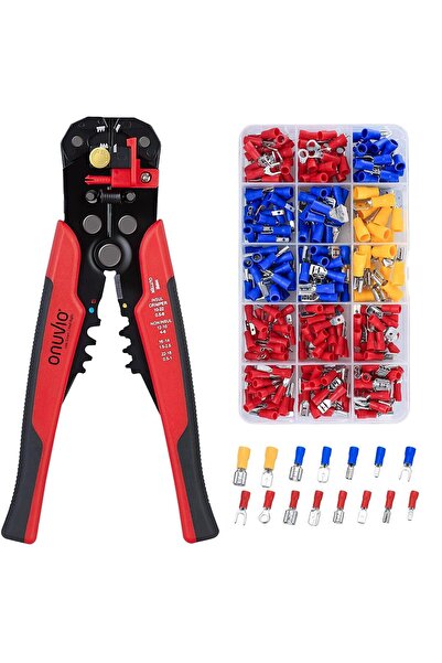 Onuvio Clește de dezizolat și conectori 280, 0,2-6,0 mm² pentru dezizolat, 0,5-6,0 mm² pentru sertizare