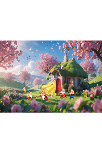 VIODESIGN Fototapet Copii, autoadeziv, Alba ca Zapada , multicolor,80x120 cm ...