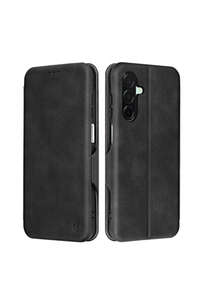 Samsung Калъф за Galaxy A26 A266, Techsuit, Safe Портфейл Plus, Черен