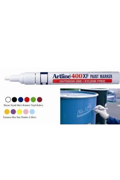 artline 400Xf 2.3mm Paint Marker Multi-Purpose Painting Marker White Color