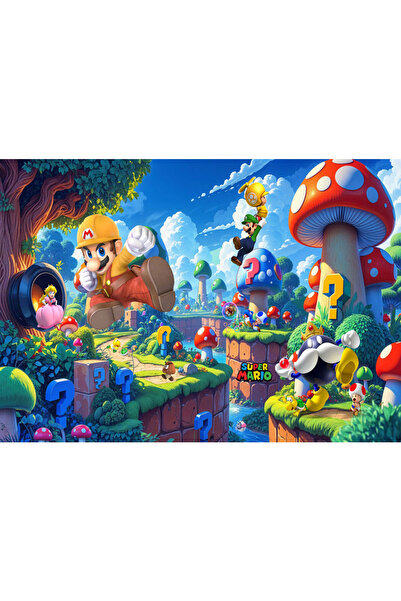 VIODESIGN Fototapet Copii, autoadeziv, Mario Bross , multicolor,120x200 cm CO424