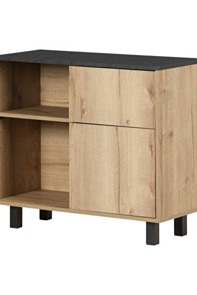 South Shore خزانة تخزين صغيرة متوسطة الحجم من مجموعة أوكتاف