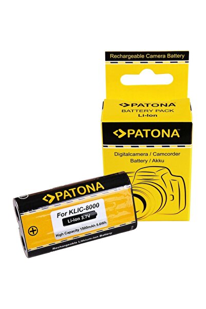Patona Battery for Kodak EasyShare Z612 Z712 IS Z812 IS Z1012 IS KLIC-8000- 1116