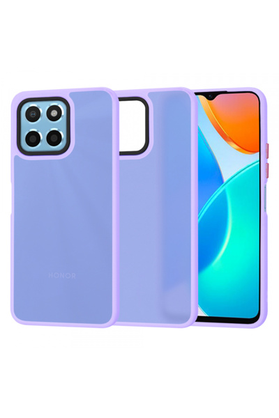 HONOR Husa pentru 70 Lite / X6 / X8 5G, Techsuit, HaloFrost, Mov Deschis