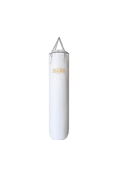 Excalibur Klasik Boks Kum Torbası 135 x 35 cm Beyaz
