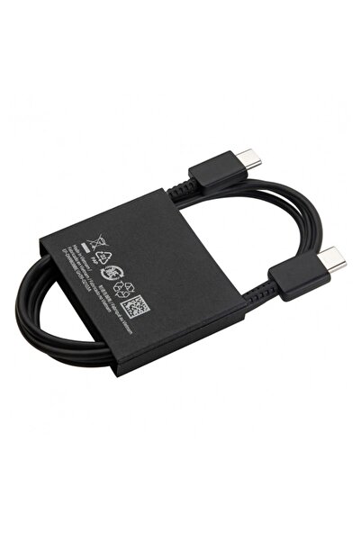 Samsung Fast Charging Data Cable, 2x USB-C, 3A, 1m (EP-DN980BBE) - Black (Bulk Packing)