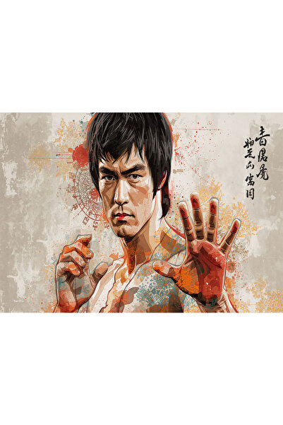 VIODESIGN Fototapet Copii, autoadeziv, Bruce Lee , multicolor,120x200 cm CO487
