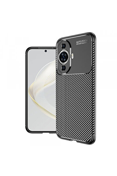 Huawei Husa pentru nova 12s / nova 11, Techsuit, CarbonFiber, Neagra