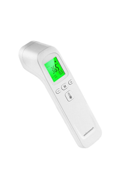 ambrasmart Ambrasmart non-contact digital thermometer, white, precise, hygienic measurement and clear LCD display
