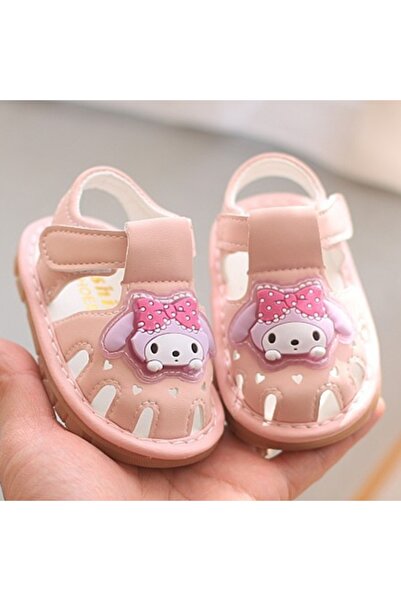 BebeNou Ροζ Σανδάλια με τρέμουλο - Melody MB2025SU06-1-c