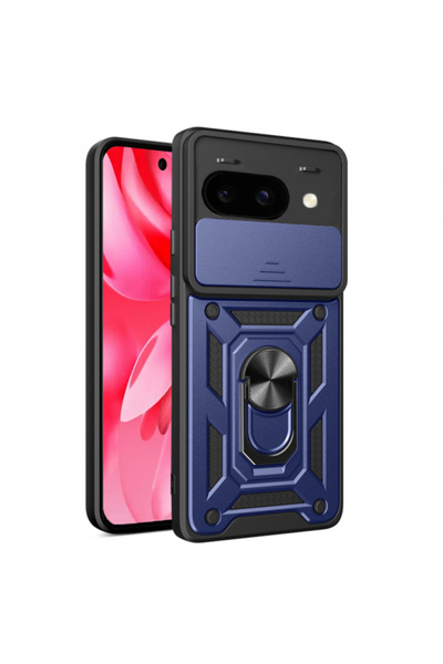 Google Case for Pixel 9a, Techsuit, CamShield, Blue