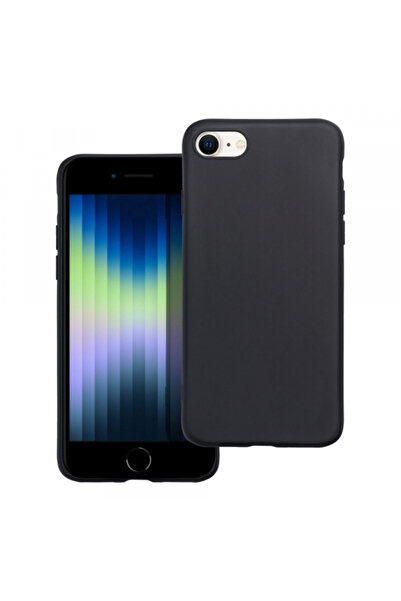 Apple Husa pentru iPhone SE (2022) / SE (2020) / 8 / 7, OEM, Matt, Neagra