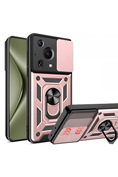 Huawei Case for Pura 70 Ultra, Techsuit, CamShield, Pink