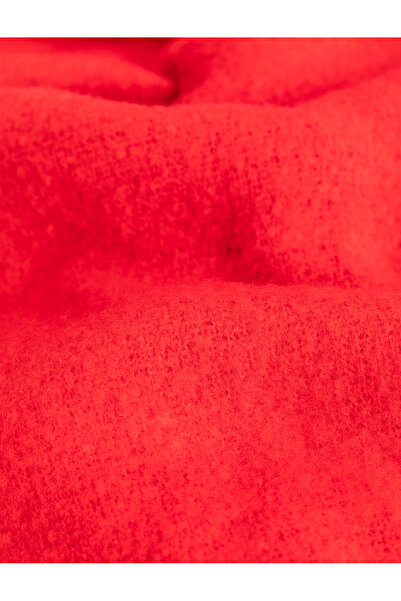 Koton Yumuşak Dokulu Püsküllü Uzun Atkı