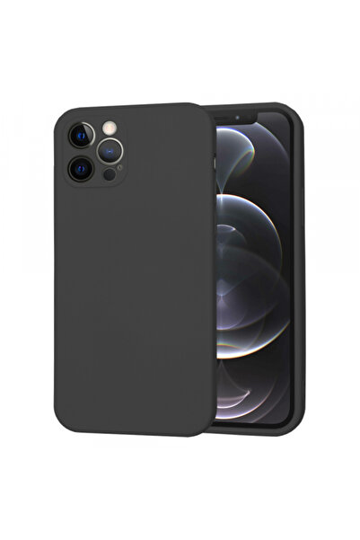 Apple Husa pentru iPhone 12 Pro, Techsuit, SoftFlex, Neagra