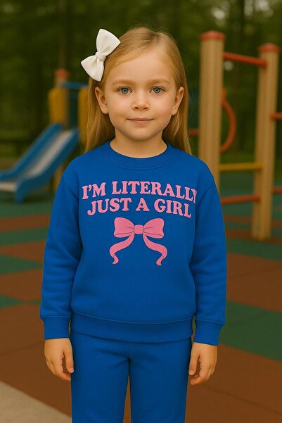 playwear Σετ Φόρμας με Στάμπα Κοριτσίστικη Κορδέλα 3-4-5-6-7-8-9-10-11-12 ΕΤΩΝ