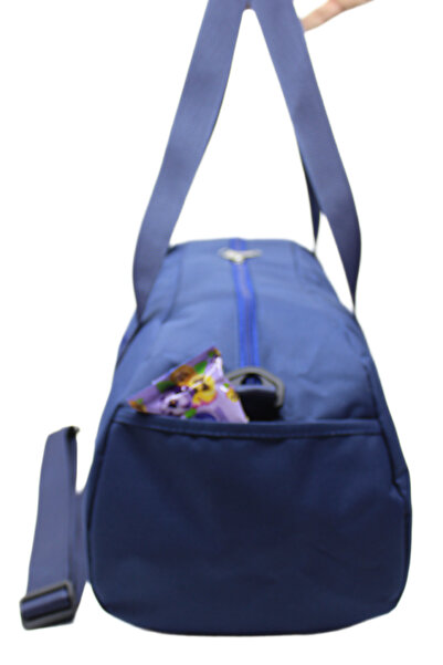 Bevitton Geantă sport de culoare bleumarin Geantă de călătorie și geantă de fitness