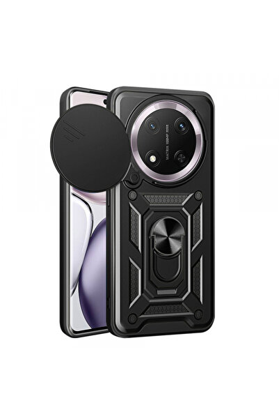 HONOR Husa pentru X9c / Magic7 Lite, Techsuit, CamShield, Neagra