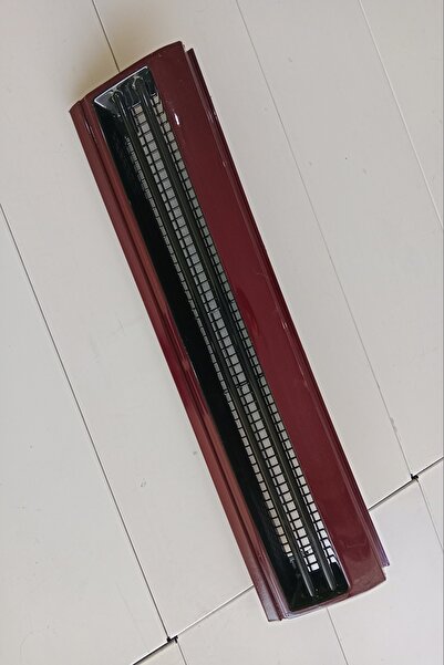 Işır Tofaş Logosuz Panjur El Yapımı Çift Çıtalı 140 Bordo Boyalı