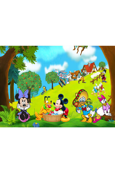 VIODESIGN Fototapet Copii, autoadeziv, Personaje Disney , multicolor,120x200 ...