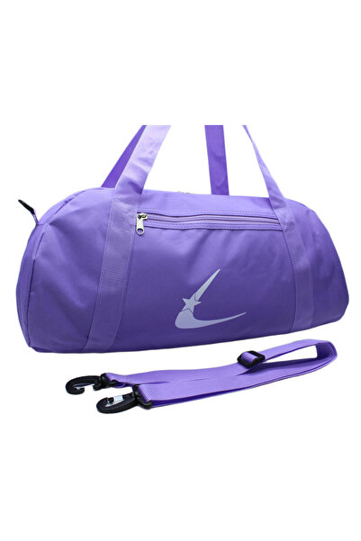 Bevitton Geantă sport de culoare liliac Geantă de călătorie și geantă de fitness