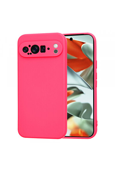 Google Case for Pixel 9 Pro XL, Techsuit, SoftFlex, Dark Pink
