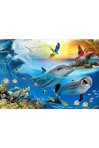 VIODESIGN Fototapet Copii, autoadeziv, Mediu Marin , multicolor,120x200 cm CO446