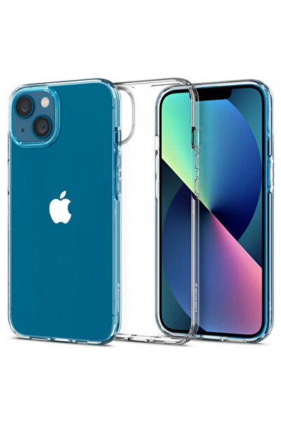 Apple Калъф за iPhone 13, Spigen, течнокристален, прозрачен