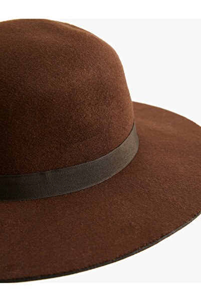 Koton Band Detailed Fedora Hat