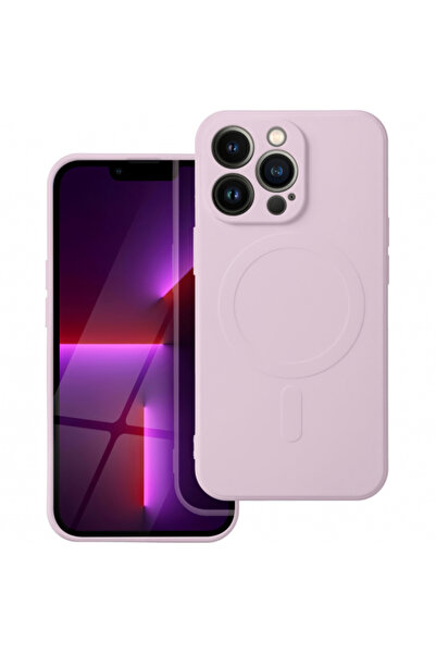 Apple Husa MagSafe pentru iPhone 16 Pro, OEM, Silicone Mag, Roz