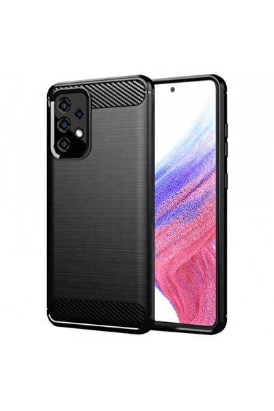 Samsung Husa pentru Galaxy A53 5G A536, Techsuit, Carbon, Neagra