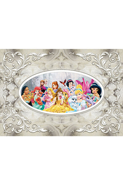 VIODESIGN Fototapet Copii, autoadeziv, Printese Disney , multicolor,80x120 cm CO434