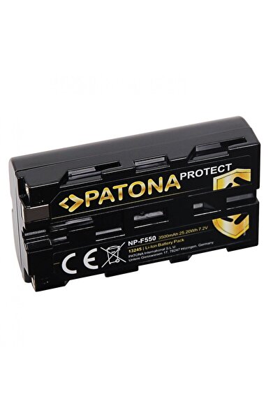 Patona Protecție acumulator NP-F550 F330 F570 F930 F950 F960 F970 3500mAh înlocuiește Sony-13245