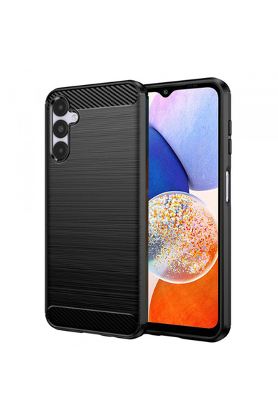 Samsung Θήκη για Galaxy A14 A145 / A14 5G A146, Techsuit, Carbon, Μαύρη