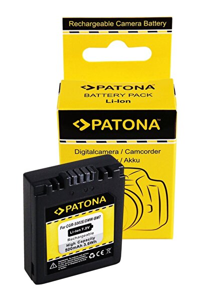 Patona Battery for PANASONIC DMW-BM7 FZ20 FZ10 FZ4 FZ5 CGA-S002E- 1027