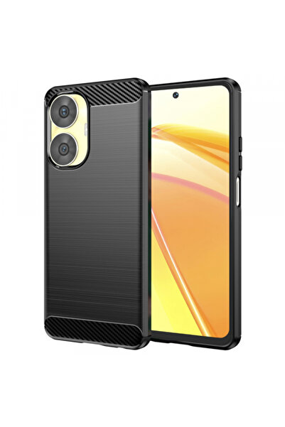 realme Husa pentru C55, Techsuit, Carbon, Neagra