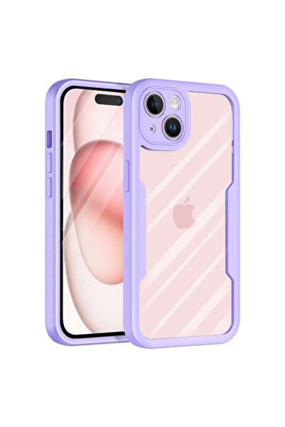 Apple Husa pentru iPhone 15 Plus, Techsuit, ColorVerse 360, Mov