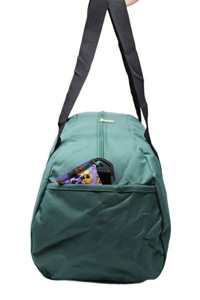 Bevitton Geantă sport de culoare kaki, geantă de călătorie și geantă de fitness