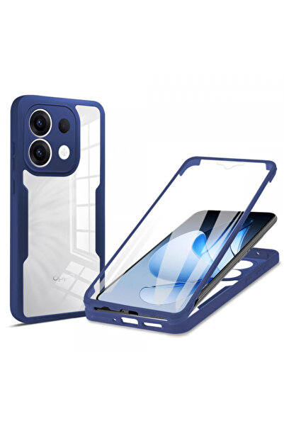 OPPO Husa pentru Reno13, Techsuit, ColorVerse 360, Albastra