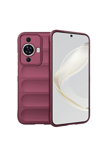 Stef's Cat Калъф за Huawei nova 12s / nova 11, Magic Shield, Бордо